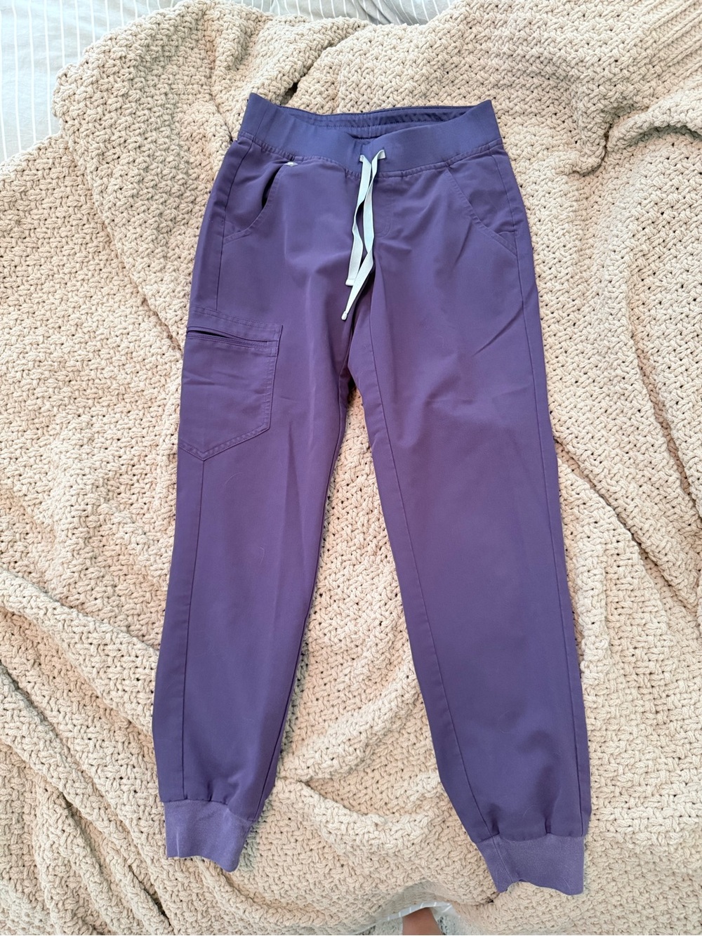Figs zamora jogger purple shadow